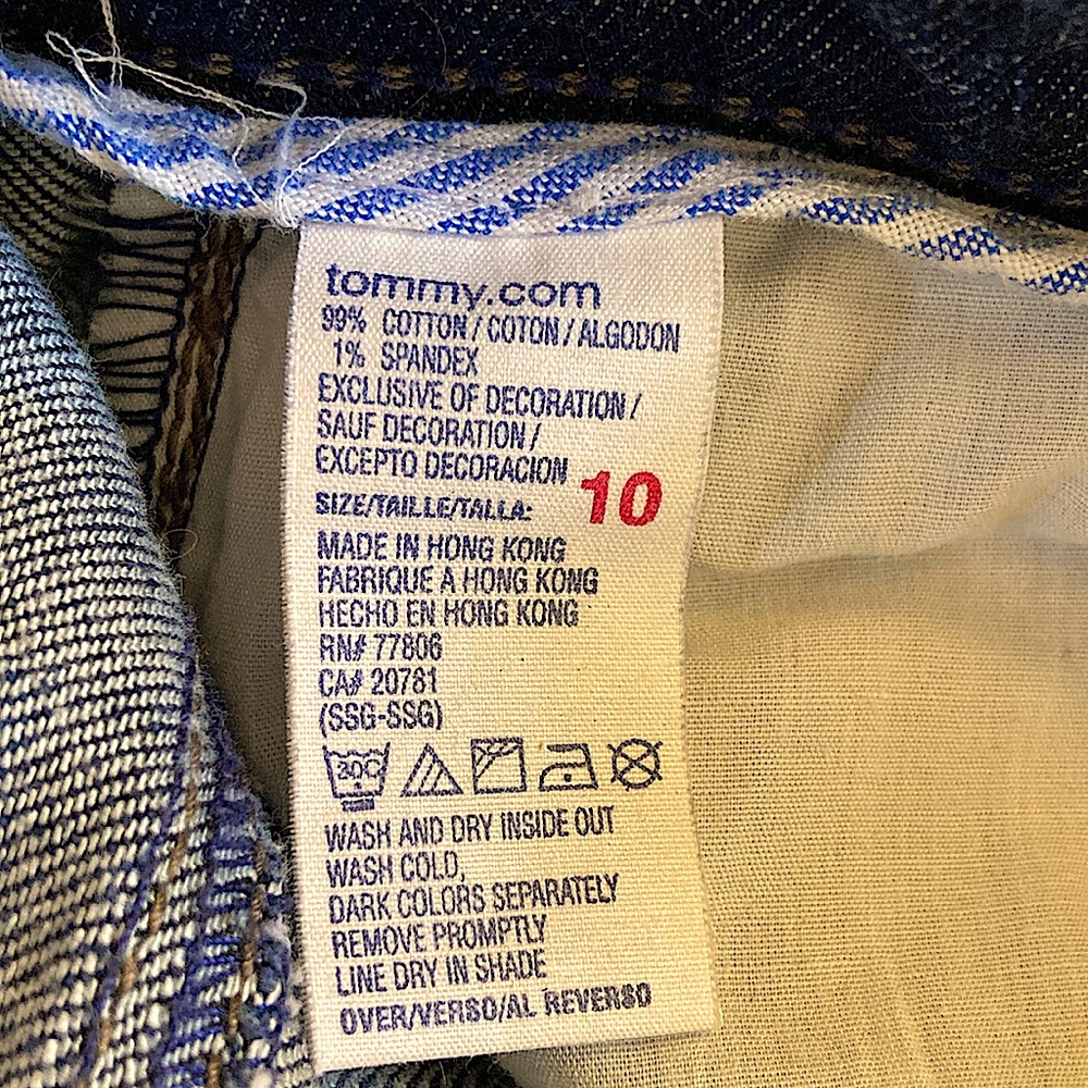 Tommy Hilfiger American Hope Bootcut Jeans Size 10 - Picture 7 of 7